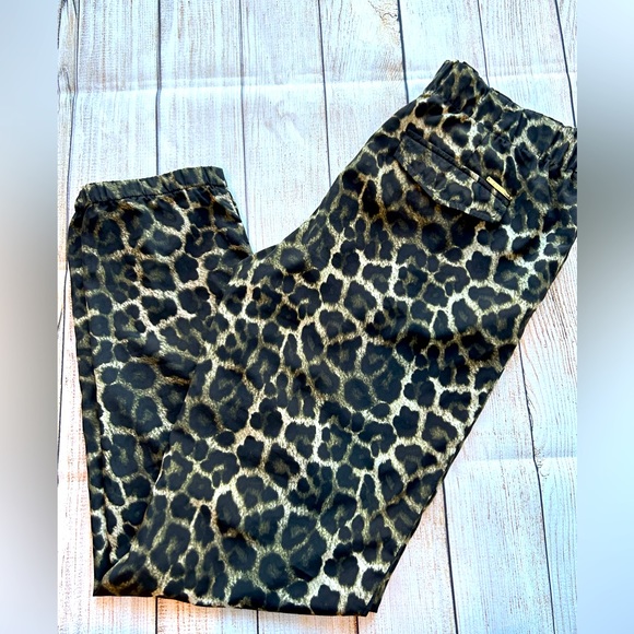 Michael Kors Pants - Michael Kors Leopard Print Casual Pant/Loose Pant